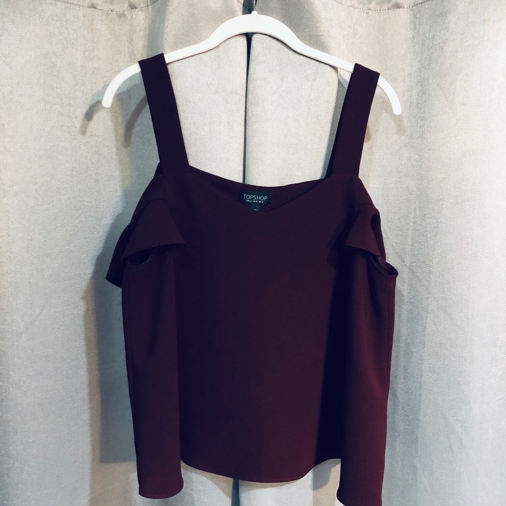 Topshop Top - Off the shoulder
